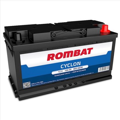 ACUMULATOR ROMBAT CYCLON 100AH 800A 353X175X190 +DR