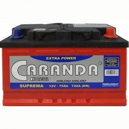 Baterie auto 12V 75Ah 720A – CARANDA SUPREMA