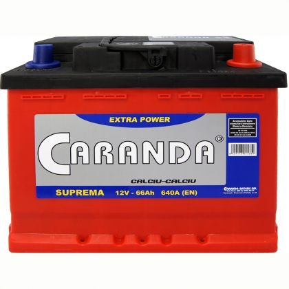 Baterie auto 12V 66Ah 640A CARANDA SUPREMA