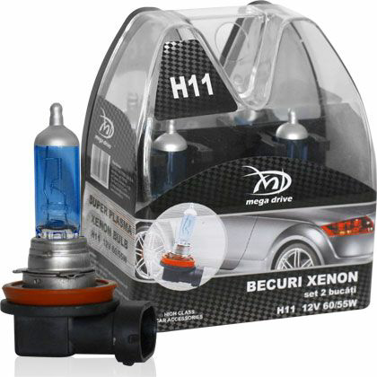SET 2 BECURI H11 12V 55W XENON
