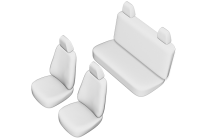 SET HUSE SCAUN FIAT PANDA 2003-2011