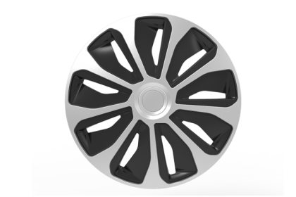 SET CAPACE ROTI 15` PLATIN SILVER&BLACK