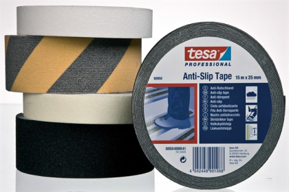 BANDA ANTIALUNECARE GALBEN/NEGRU 15M/50MM