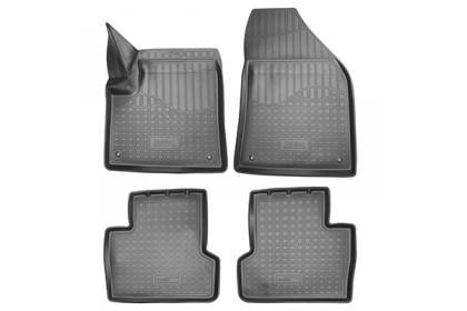 SET COVORASE AUTO CAUCIUC FIT JEEP CHEROKEE 3D (2013-) - 4 PCS