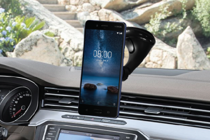 SUPORT TELEFON MAGNETIC CU PRINDERE PE BORD/PARBRIZ