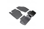 SET COVORASE AUTO CAUCIUC FIT CITROEN C4 (N) (2010-) - 5 PCS