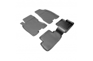 SET COVORASE AUTO CAUCIUC FIT NISSAN X-TRAIL (T31) 3D (2007-) - 5 PCS