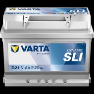 ACUMULATOR VARTA AUTOMOTIVESLI 12V 61AH 600A D21 242X175X175 + DR