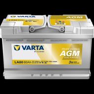 ACUMULATOR VARTA PROFESIONAL AGM 12V 80AH 315X175X190 + DR