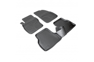 SET COVORASE AUTO CAUCIUC FIT FORD FOCUS II (2004-2008) - 5 PCS