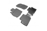 SET COVORASE AUTO CAUCIUC FIT PEUGEOT 4007 (2008-) - 5 PCS