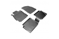 SET COVORASE AUTO CAUCIUC FIT MAZDA 2 (2007-) - 5 PCS