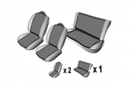 SET HUSE SCAUN PEUGEOT 107 HATCHBACK 3D 2005-2012